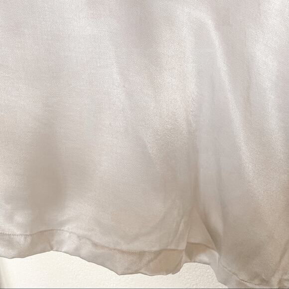Tina & Jo Short Sleeve Kimono White Top Size Medium - Picture 13 of 14